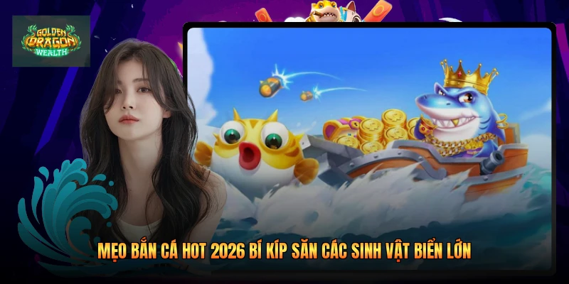 Mẹo Bắn Cá Hot 2026 Bí Kíp Săn Các Sinh Vật Biển Lớn