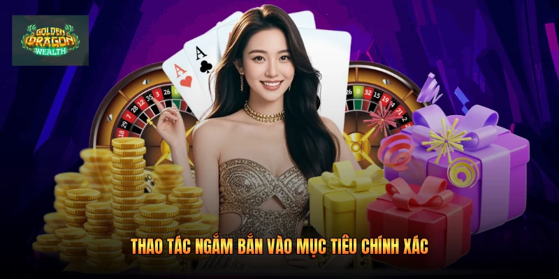 Thao tác ngắm bắn vào mục tiêu chính xác